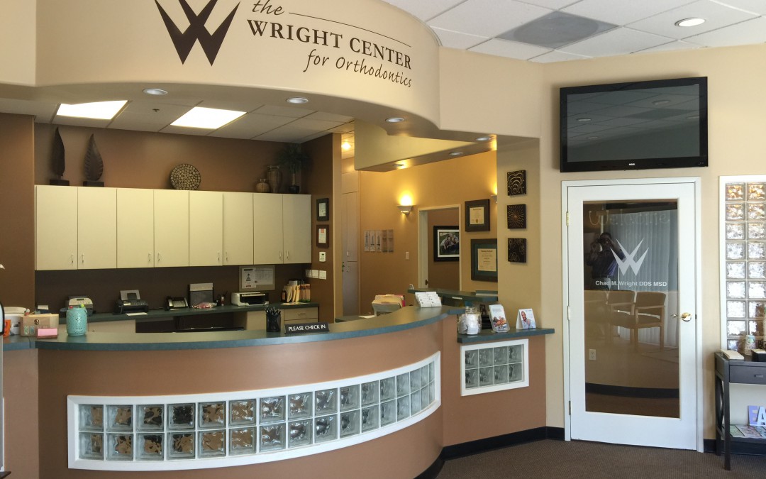 The Wright Center front desk and waiting room very professional looking